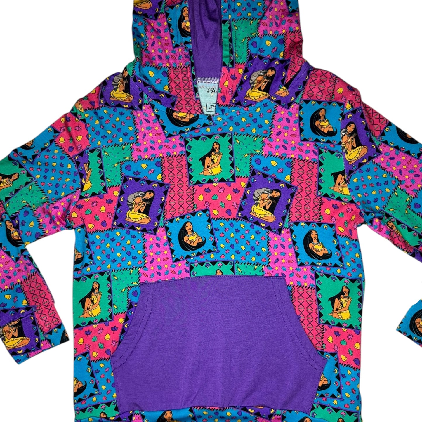 Retro Remix Bamboo Toddler Hoodie (Pre Order)