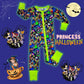 Halloween Princess Bamboo Romper