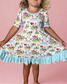 Ocean Princess Bamboo Twirl Dress