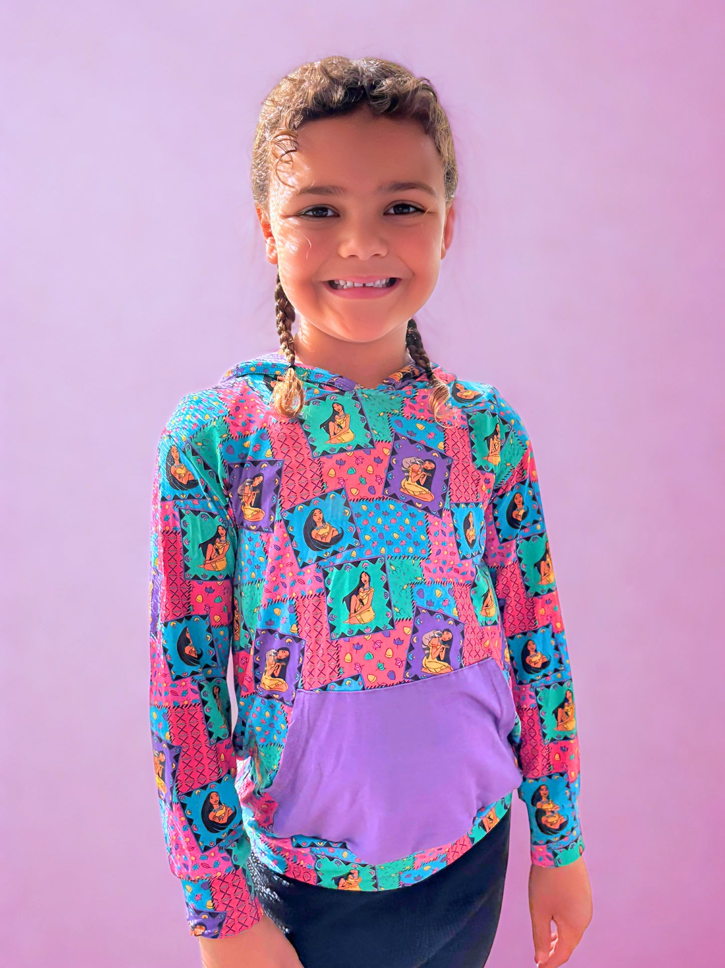 Retro Remix Bamboo Toddler Hoodie (Pre Order)