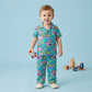 Too Infinity & Beyond Toddler Bamboo Two Piece Button Up Top and Bottoms Pajama Set (Pre Order with expected arrival mid September)