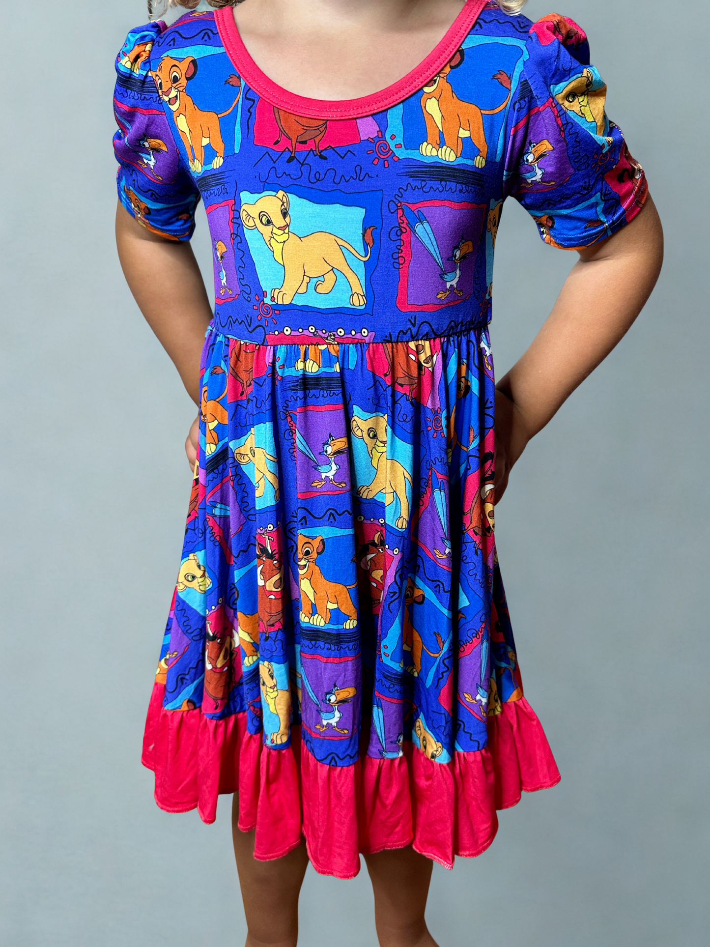 Hakuna Matata Bamboo Twirl Dress (Pre Order with expected delivery August 2026)