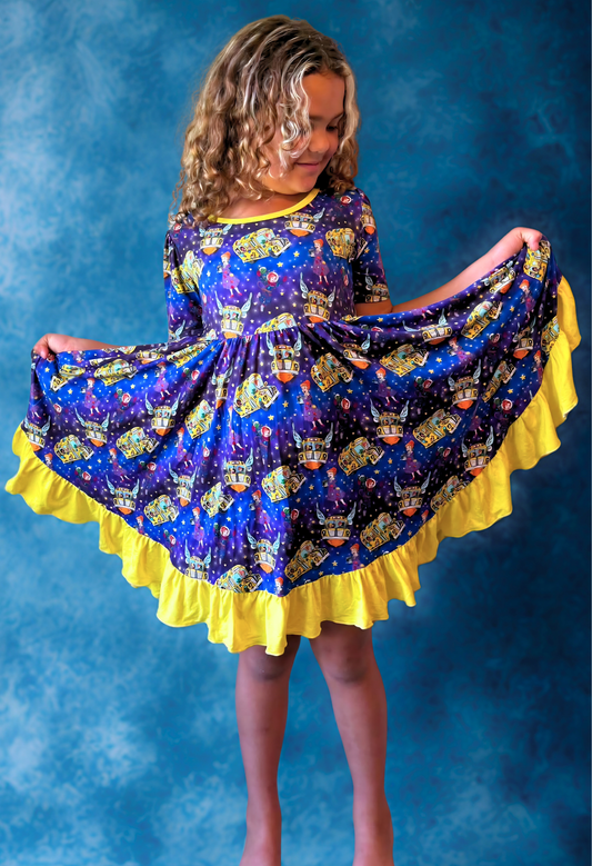 Magical Learning Bamboo Twirl Dress