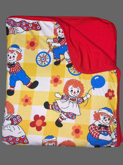 Memory Lane Double Layered Bamboo Blanket