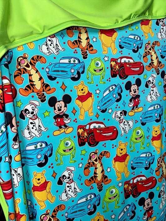 Playful Pals Double Layered Bamboo Blanket