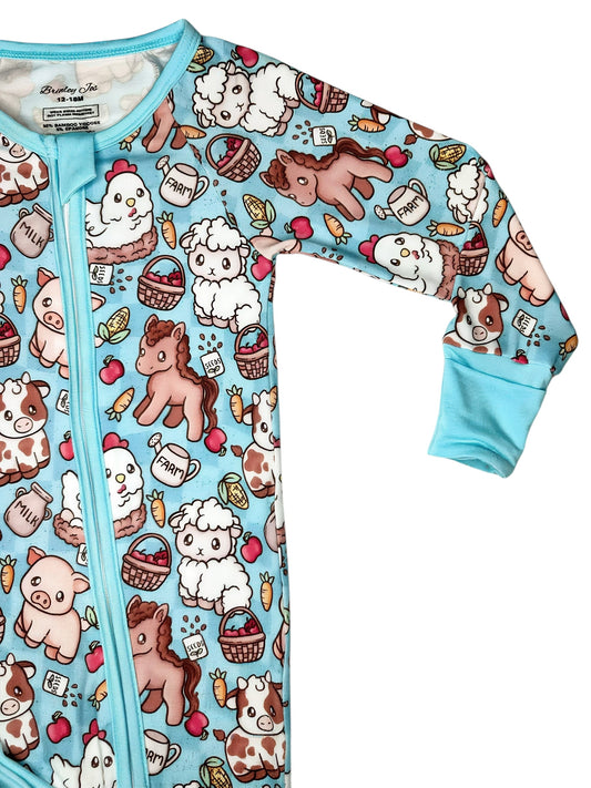 Farming Fun Bamboo Romper