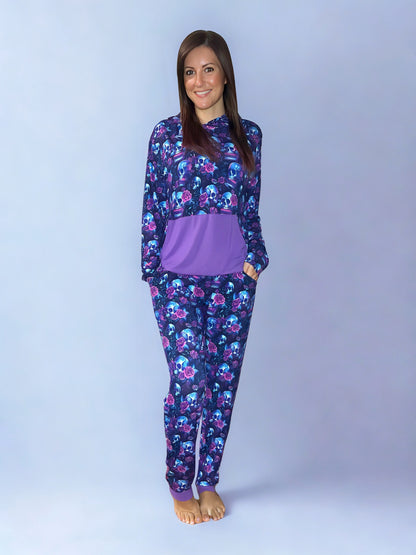 Poison Petals Adult Bamboo Joggers