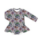 I Put A Spell On You Bamboo Twirl Dress with snaps (Pre Order with expected arrival end of August)