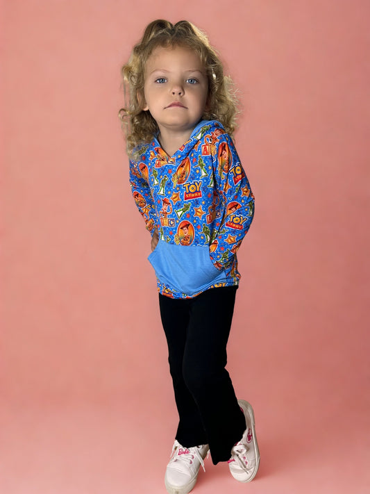 Howdy Partner Bamboo Toddler Hoodie