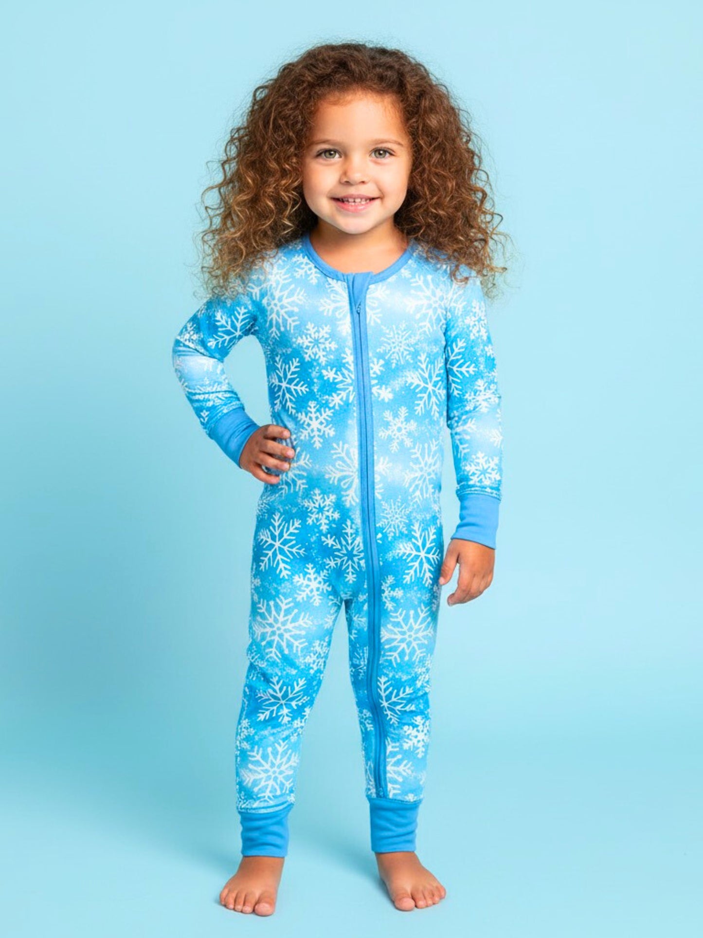 Snowy Snuggles Bamboo Romper