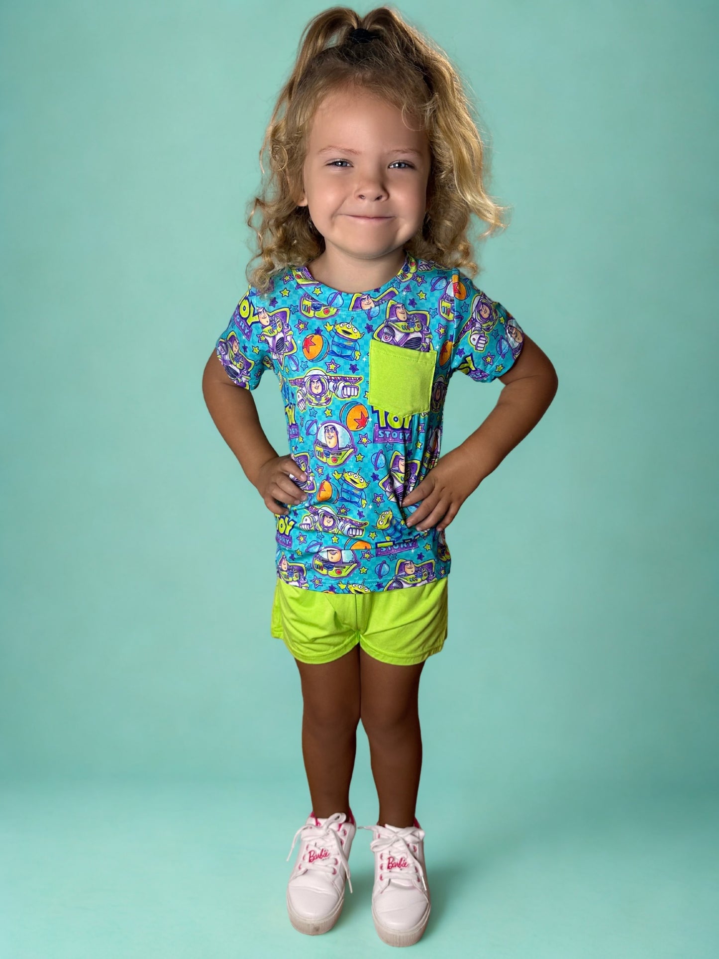 Too Infinity & Beyond Bamboo Pocket Tee and Shorts Set
