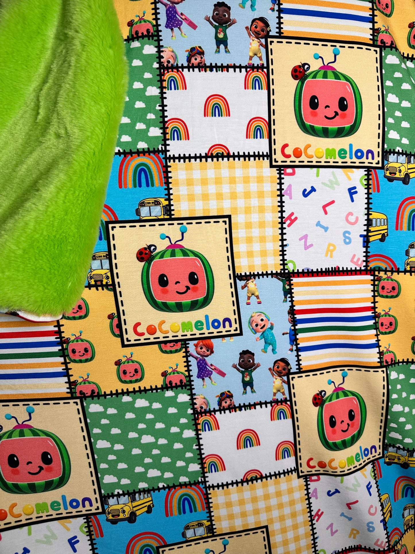 Patterned Pals PLUSH Bamboo Blanket