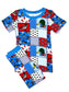 FireQUACKer Bamboo Two Piece Short Set