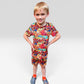 Rally Racers Bamboo Two Piece Short Sleeve and Short Set