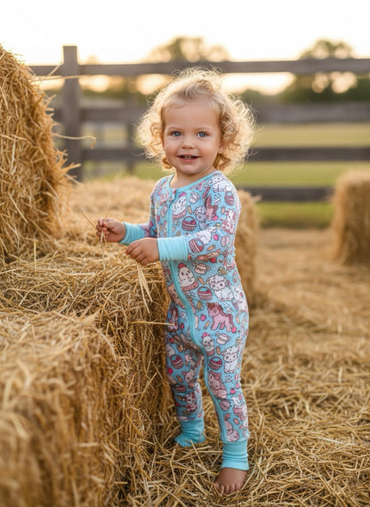 Farming Fun Bamboo Romper