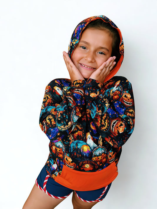 Wicked Windows Adult Bamboo Hoodie