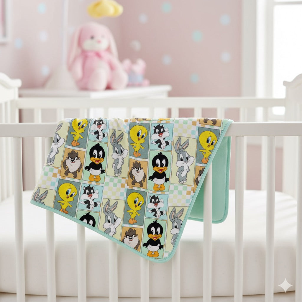 Toon-Tastic Classic Double Layered Bamboo Blanket