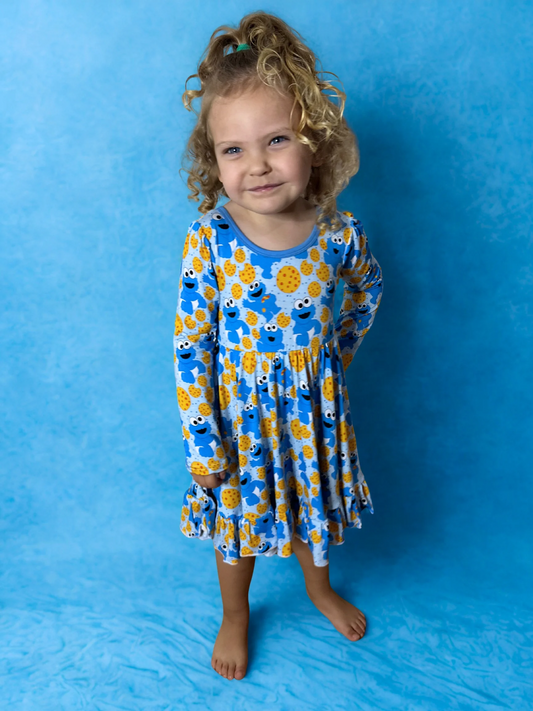 Cookie Lover Bamboo Twirl Dress