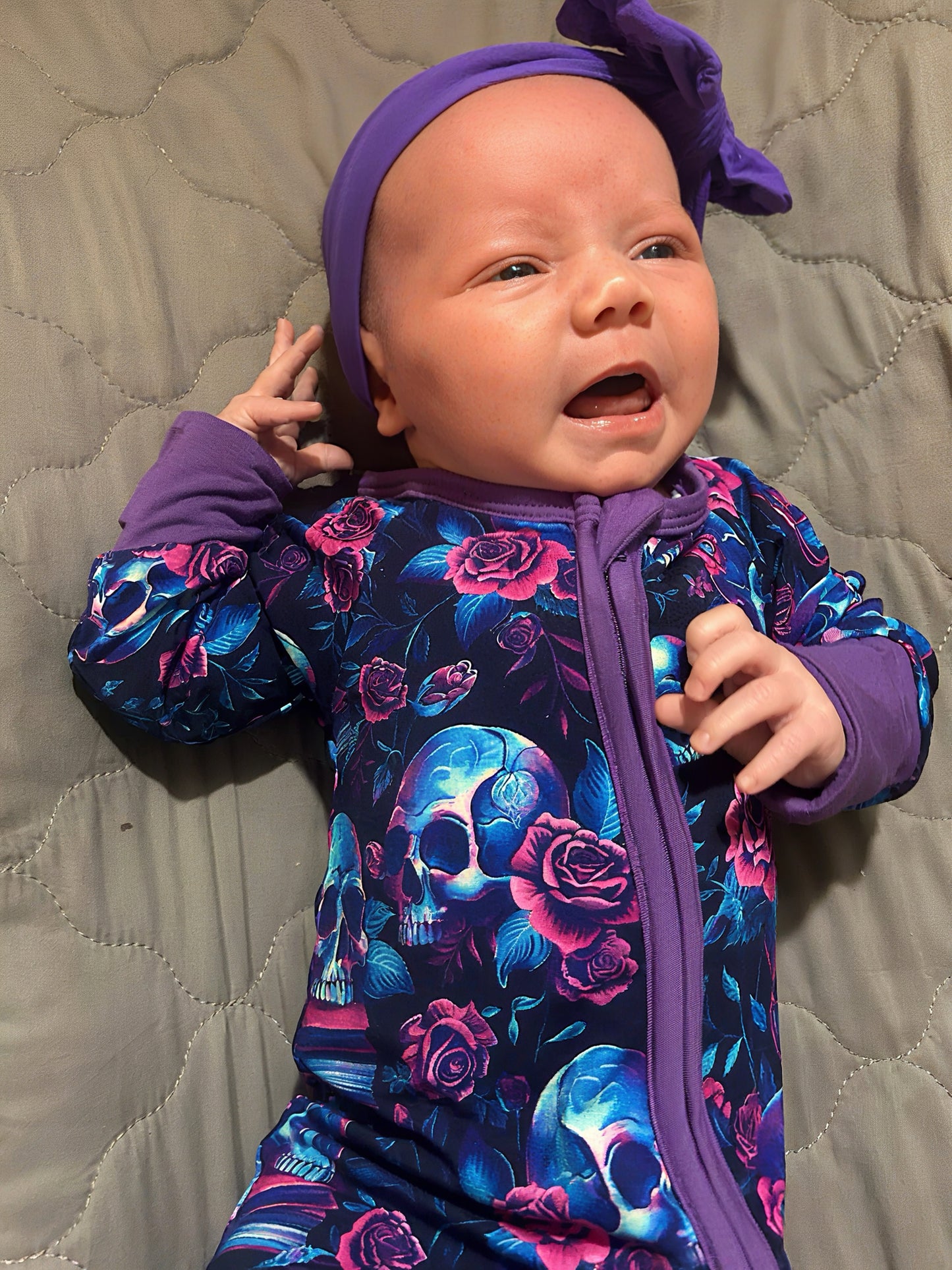 Poison Petals Bamboo Romper