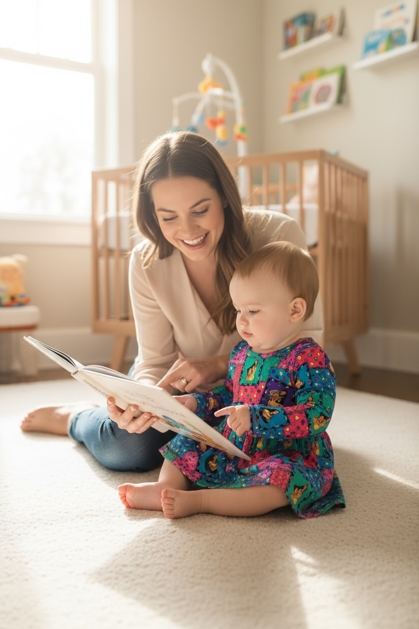 Retro Remix Bamboo Twirl Dress with snaps (Pre Order)