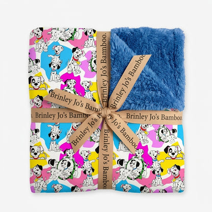 Dog Days Plush Bamboo Blanket