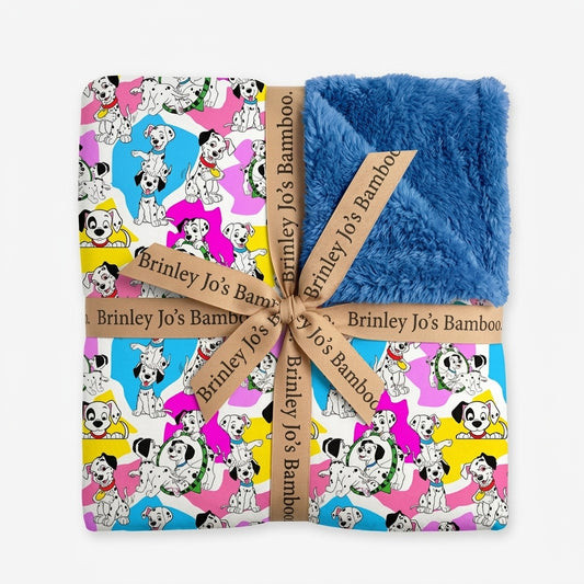 Dog Days Plush Bamboo Blanket