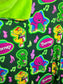 Purple Dinosaur Plush Bamboo Blanket