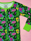 Purple Dinosaur Bamboo Romper (Pre Order with expected delivery August 2026)