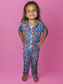 Howdy Partner Bamboo Toddler Two Piece Button Up Top and Bottoms Pajama Set