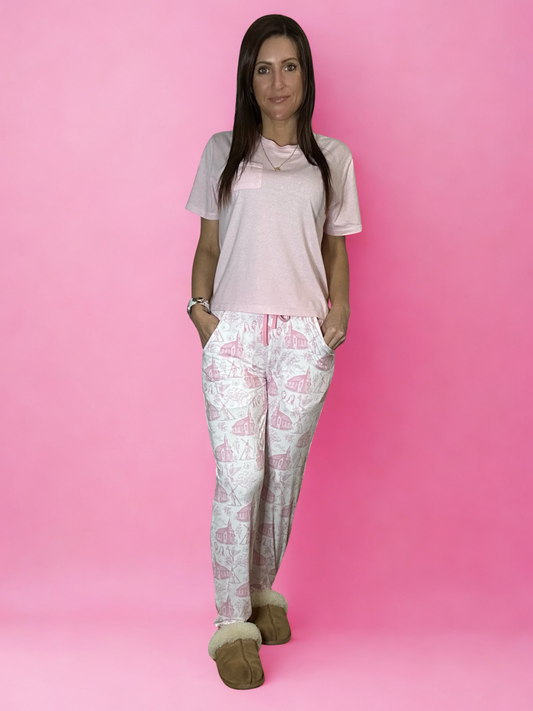 Pink Sanctuary Adult Bamboo Joggers