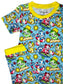 Moowaves Bamboo Short Sleeve & Shorts Two Piece Set