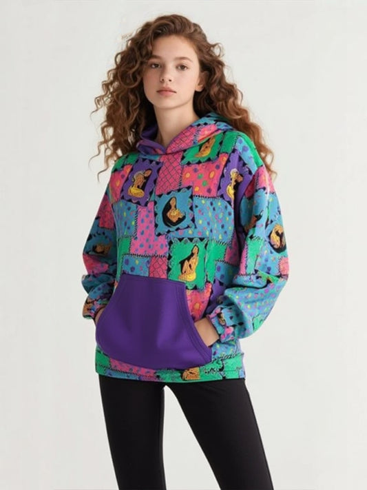 Retro Remix Adult Bamboo Hoodie (pre order)