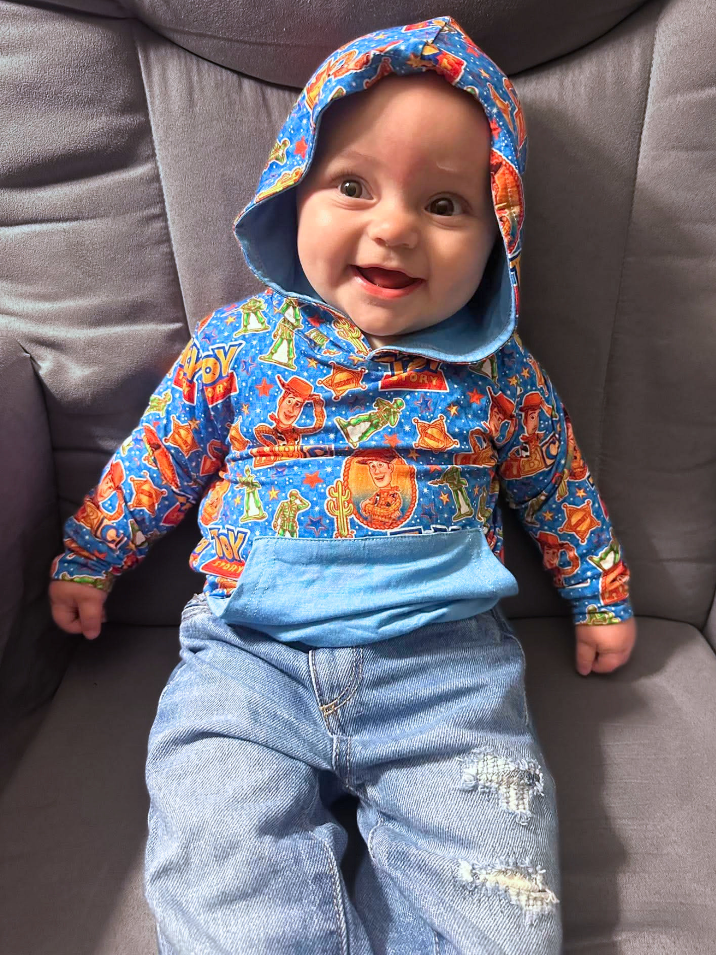 Howdy Partner Bamboo Toddler Hoodie