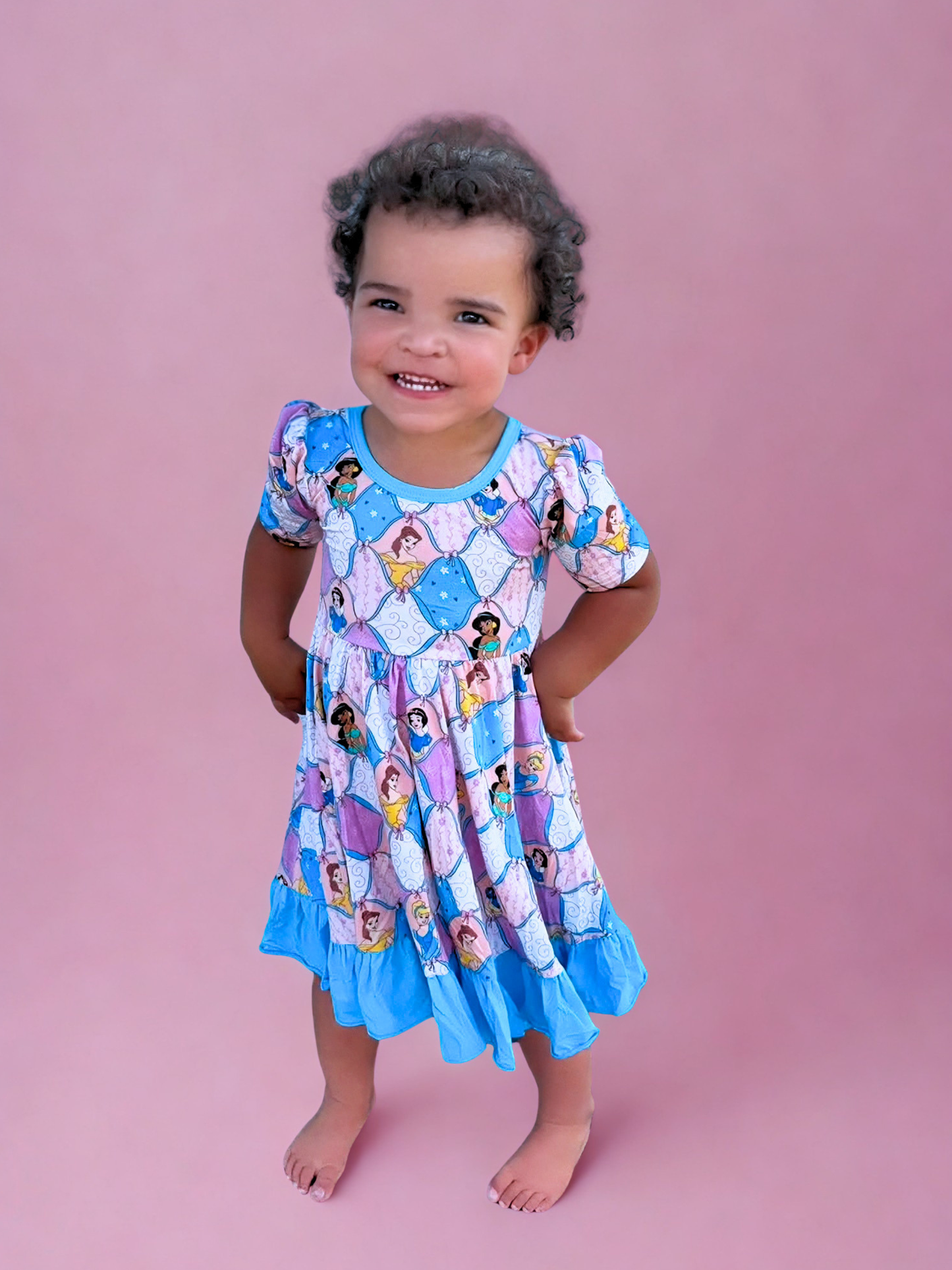 Diamond Princess Bamboo Twirl Dress