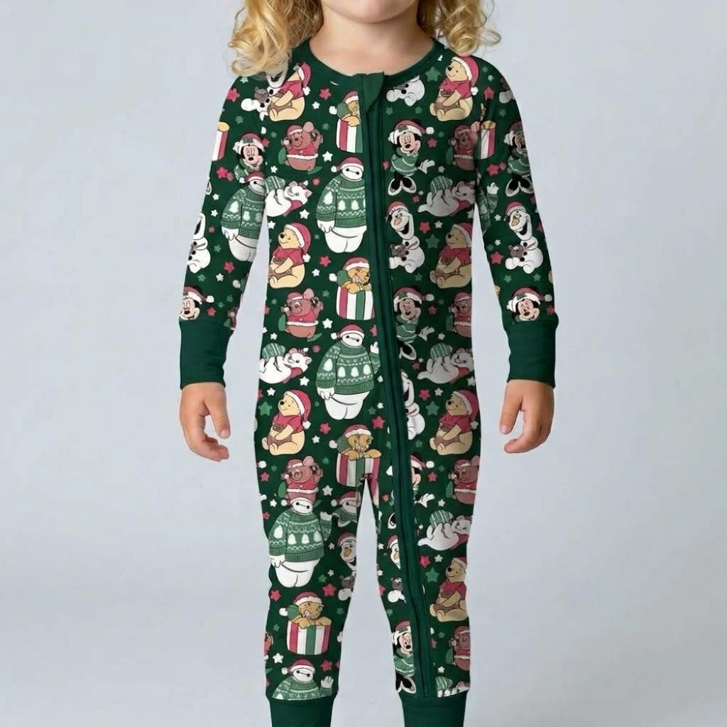 Snow Day Pals Bamboo Romper (Pre-order with arrival of the end of November)
