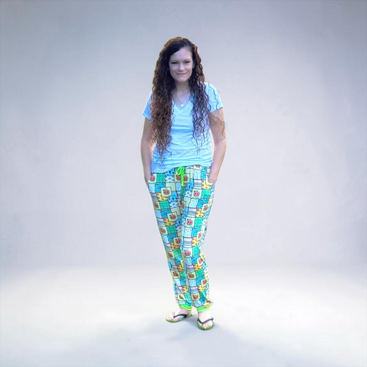 Patterned Pals Adult Bamboo Joggers