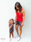Firework Flutters Bamboo Two Piece Short Set