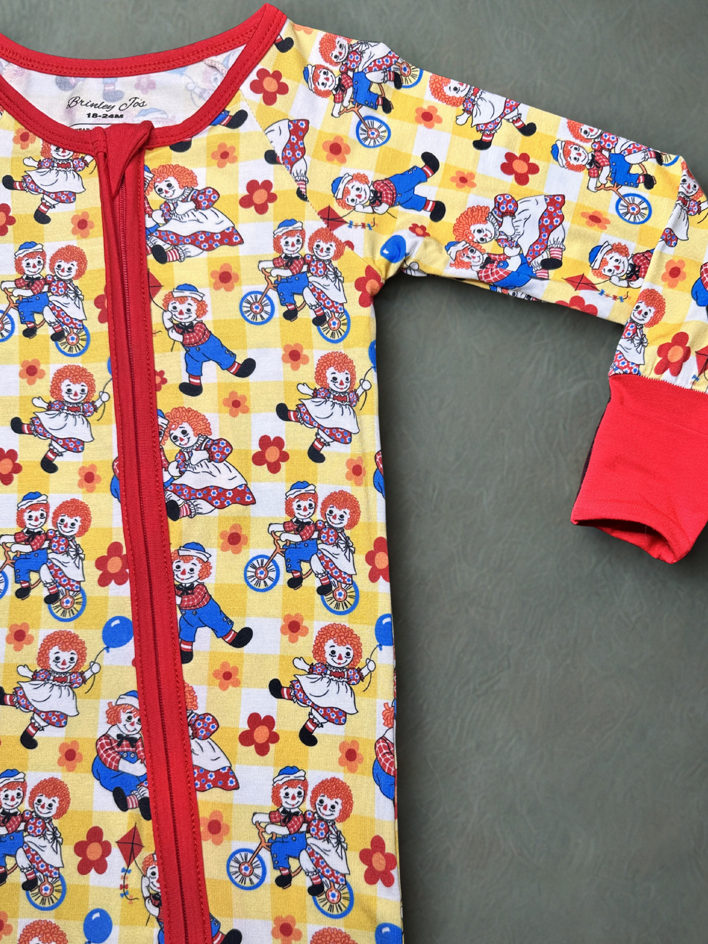 Memory Lane Bamboo Romper