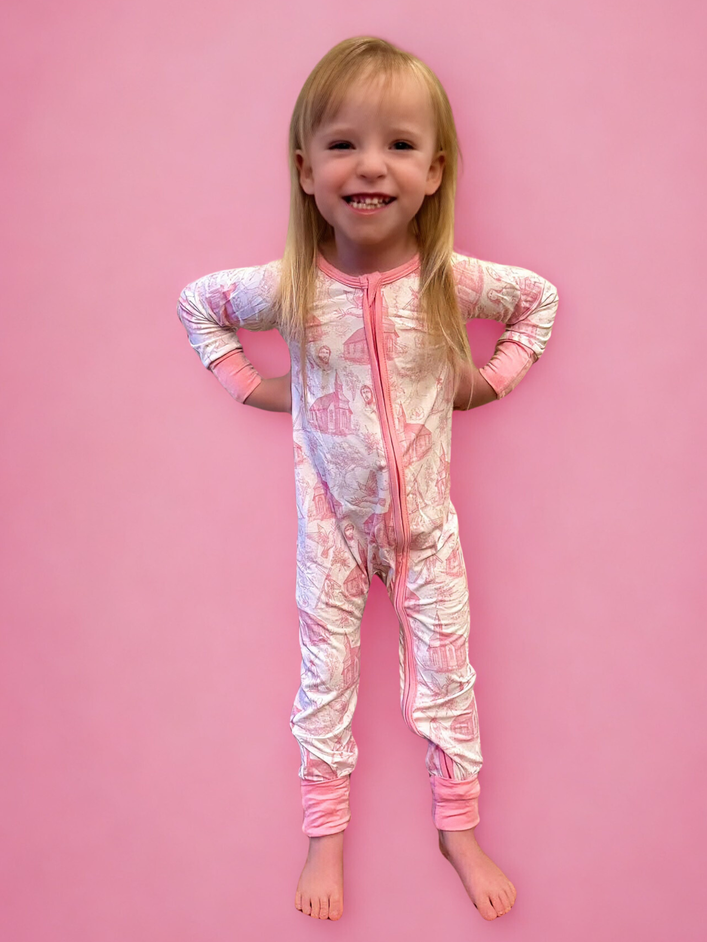Pink Sanctuary Bamboo Romper