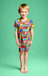 Patchwork Playmates Bamboo Two Piece Pajama Set