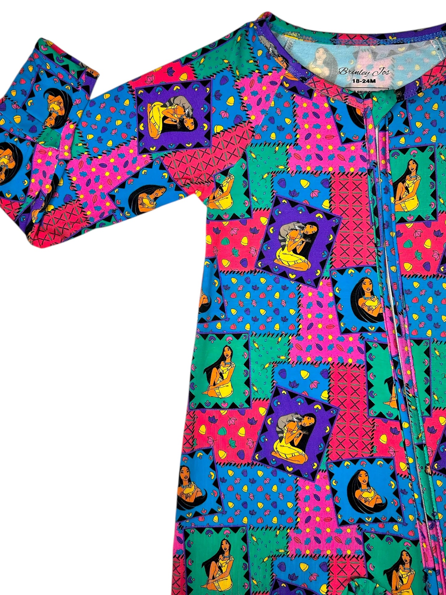 Retro Remix Bamboo Romper (pre order)