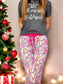 Pinkmas Adult Bamboo Joggers