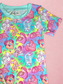 A Mother's Love Bamboo Short Sleeve and Shorts Two Piece Pajama Set