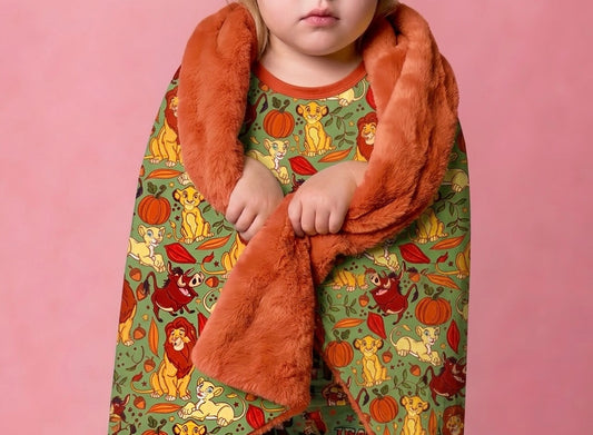Colors of Courage Plush Bamboo Blanket (Pre Order with expected delivery end of September)