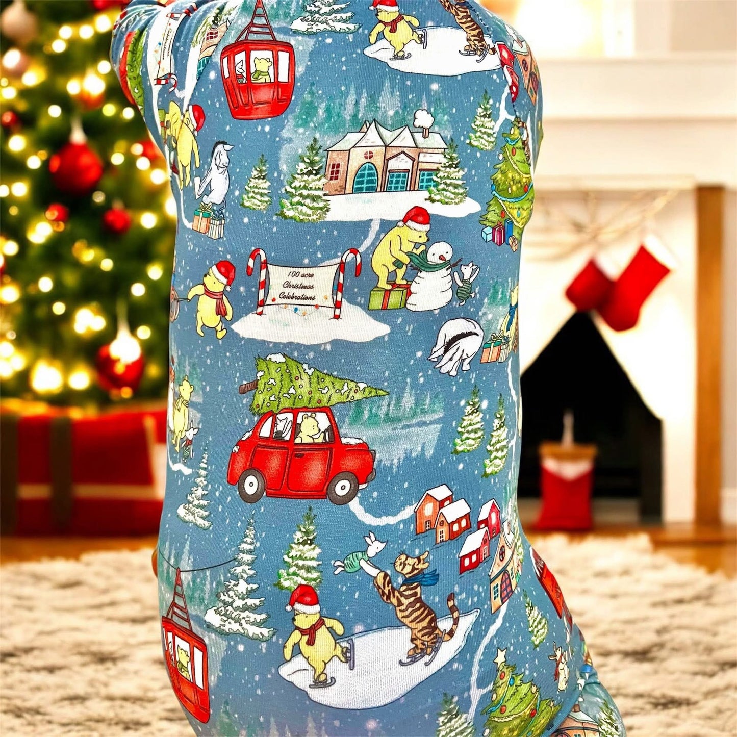 Winter Woodlands Bamboo Romper