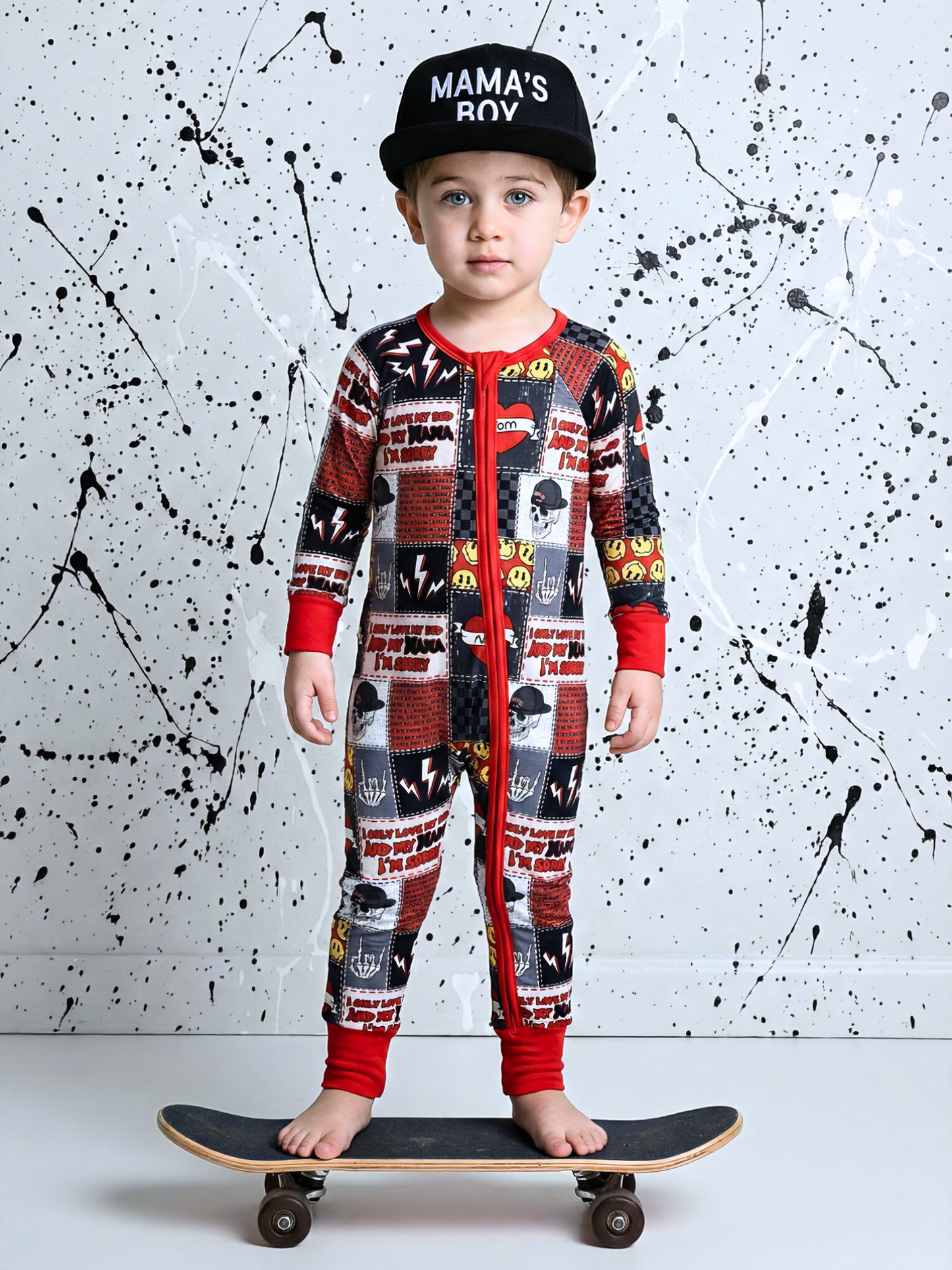 Mama’s Boy Bamboo Romper