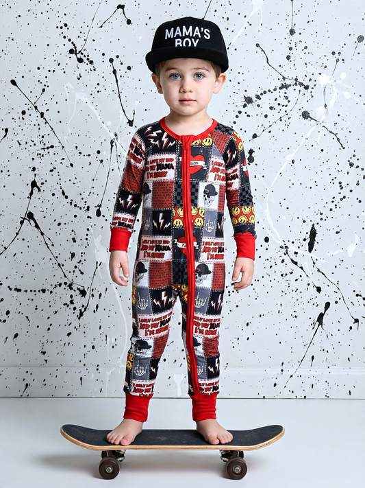 Mama’s Boy Bamboo Romper