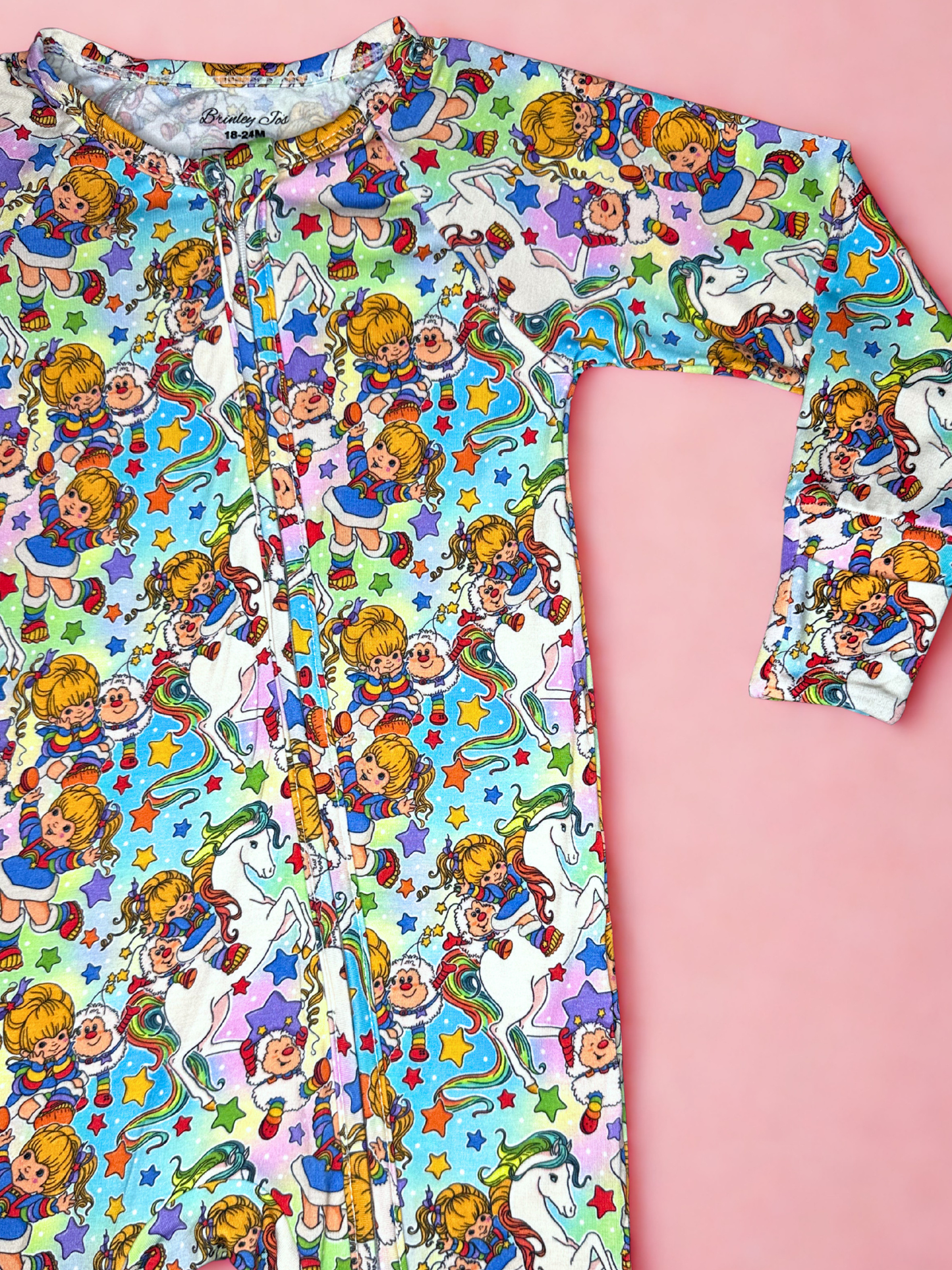 Rainbow Riders Bamboo Romper