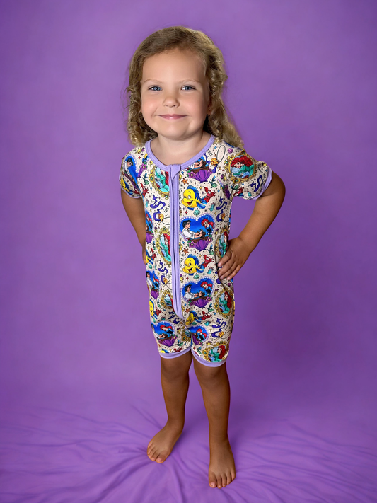 Waves of Wonder Bamboo Shortie