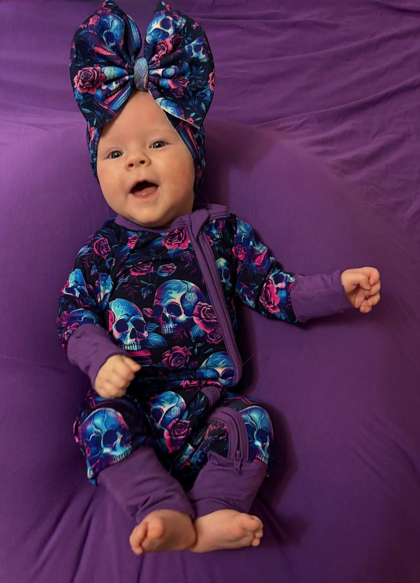 Poison Petals Bamboo Romper